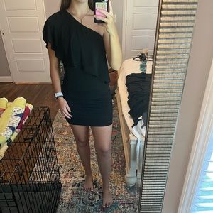 Black TCEC semi formal dress